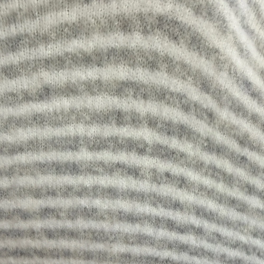 J. Crew Reimagined Striped Knit Fuzzy Sweater- worn‎ about 4-5 times